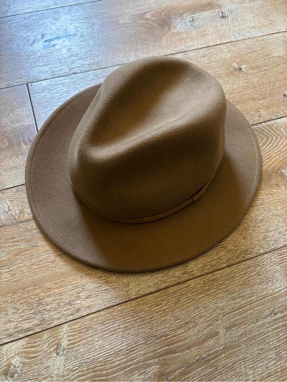 Will + Bear 100 % Wool Tan Fedora
